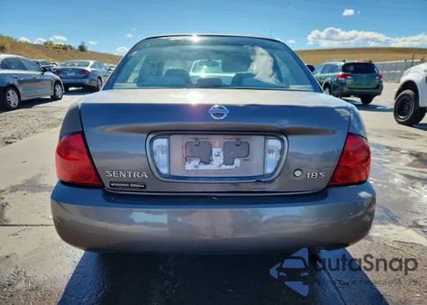2005 Nissan Sentra 1.8 z USA, uszkodzony, nr VIN 3N1CB51D15L585531